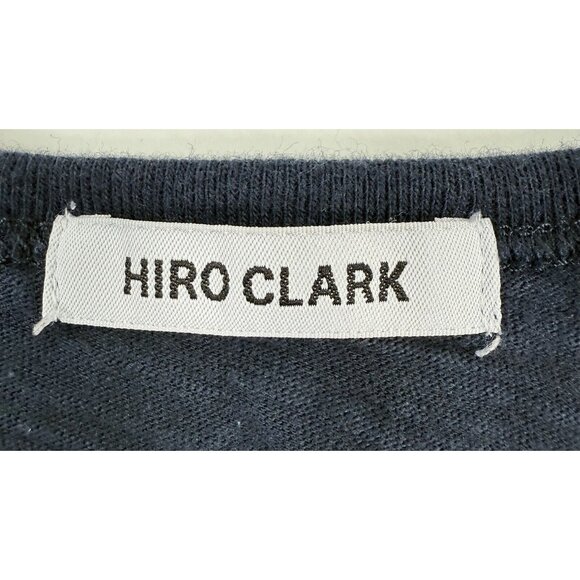 Hiro Clark T-Shirt Mens Size Large Navy Based On A True Story Short Sleeve - Picture 7 of 10